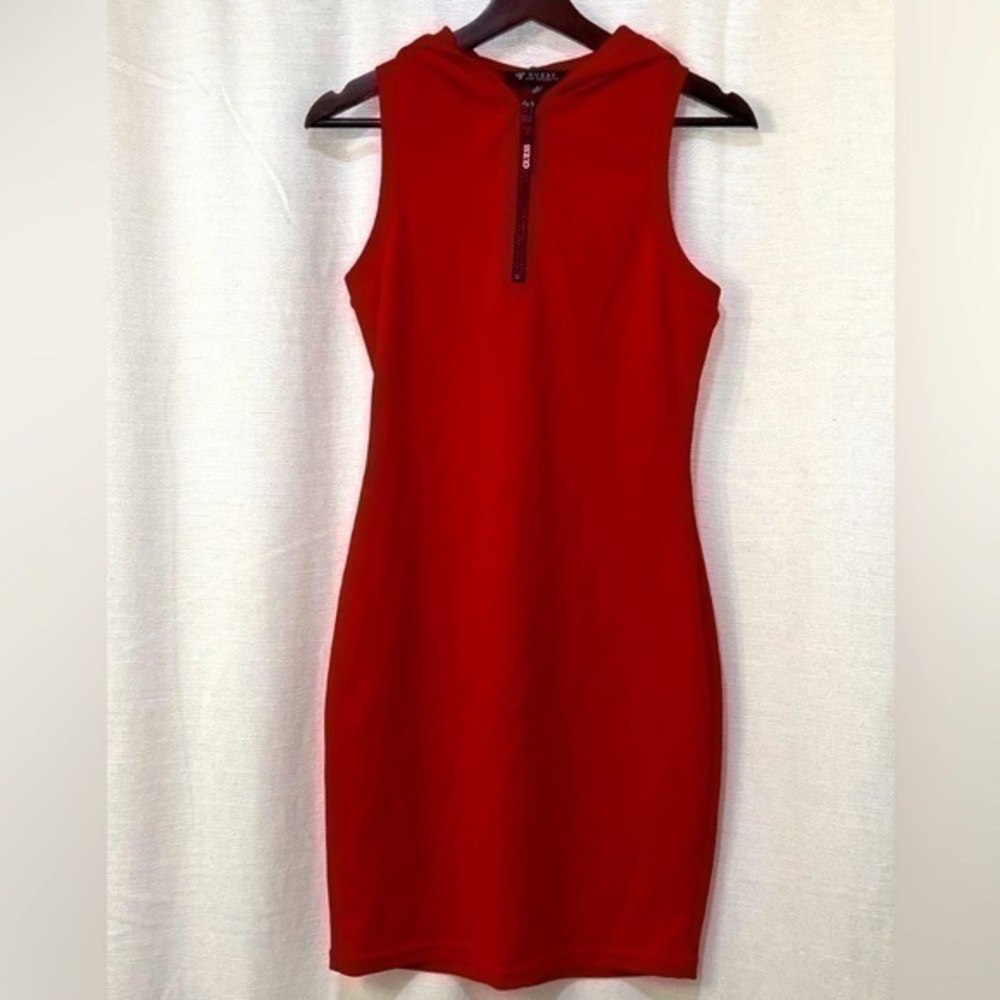 Guess hooded sleeveless dress Sz Sm